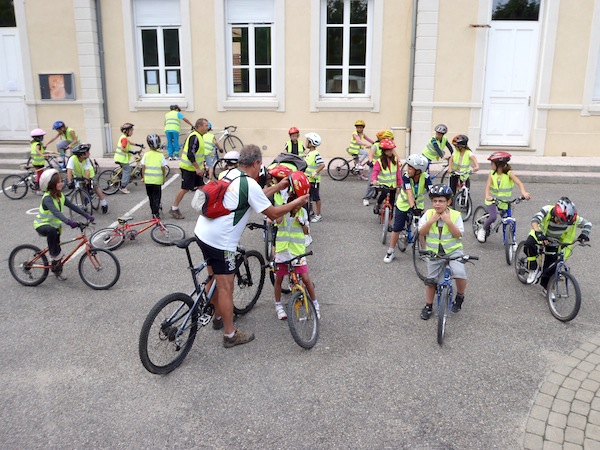 Mise en place des groupes cyclistes